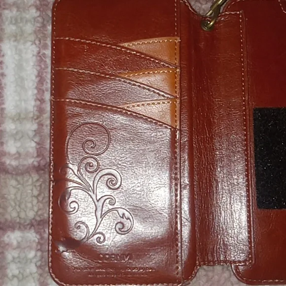 Cornmi womens leather wristlet - Picture 8 of 16